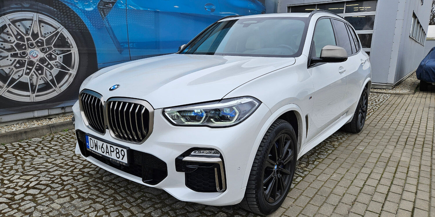 Sprzedaż samochodów marki BMW we Wrocławiu - BMW X5 M50d Salon Polska*Pełne Wyposażenie